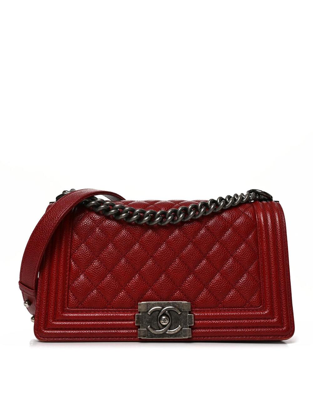 Chanel Caviar Quilted Medium Boy Flap #324174C29B